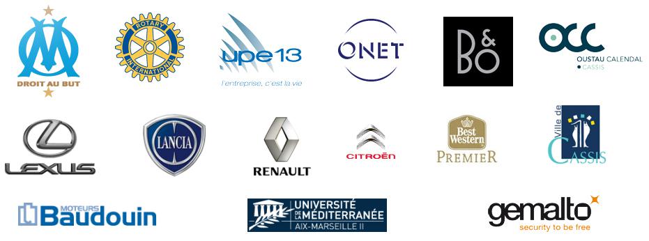 Clients de la Caille d'or à Cassis